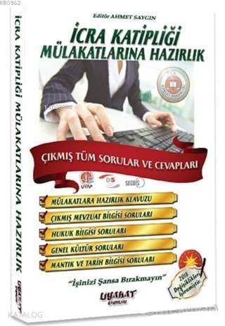 İcra Katipliği Mülakatlarına Hazırlık Çıkmış Tüm Sorular ve Cevapları