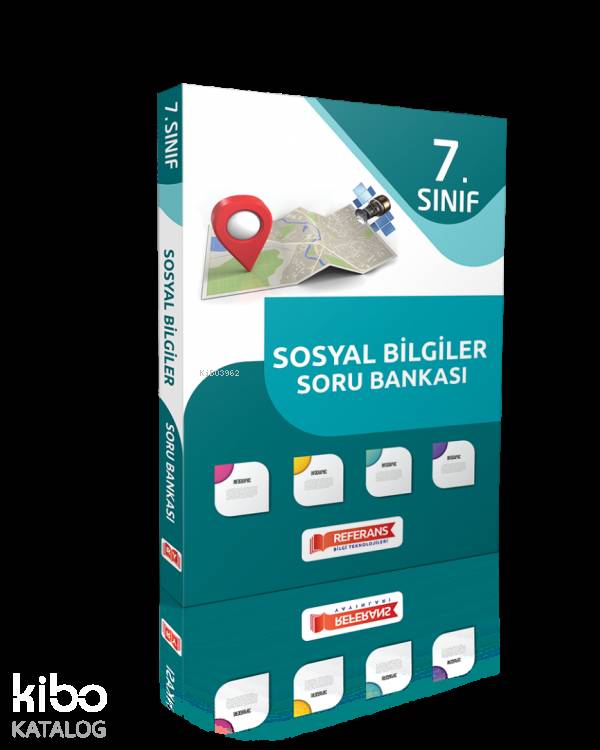 Referans Yayınları 7. Sınıf Sosyal Bilgiler Soru Bankası Referans 