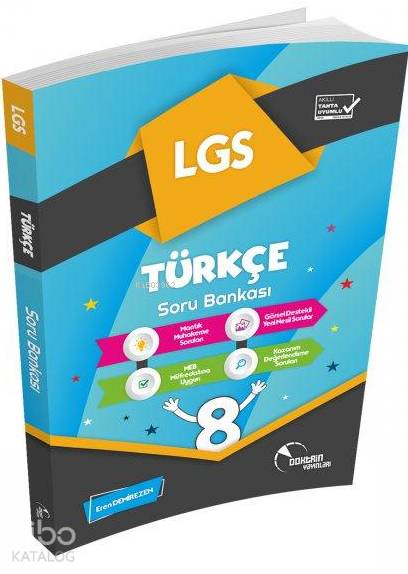 Doktrin Yayınları 8. Sınıf LGS Türkçe Soru Bankası Doktrin 