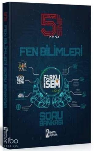 İsem 2021 5.Sınıf Farklı İsem Fen Bilimleri Soru Bankası İsem Yayıncılık