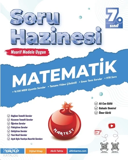 Nartest 7. Sınıf Matematik Soru Hazinesi
