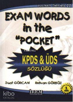 Pocket Serisi Iı| Exam Words In The "pocket"; Kpds & Üds Sözlüğü