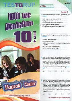 10. Sınıf| Dil ve Anlatım; Yaprak Testler
