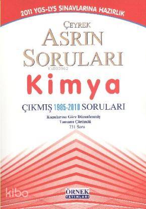 YGS  LYS Kimya Çeyrek Asrın Soruları 1985 - 2010