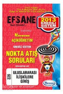1. Sınıf Uluslararası İlişkilere Giriş Nokta Atış Soruları