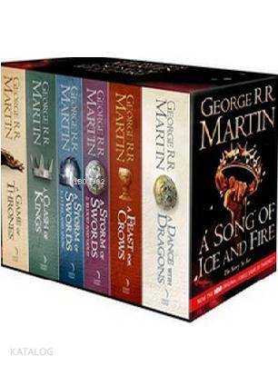  A Song Of Ice and Fire Box Set (6 Kitap Takım) | George R R Martin | Harper Collins | 9780007477166 | 