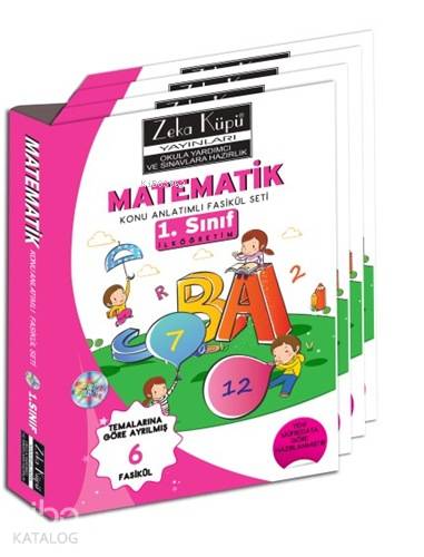 1. Sınıf Matematik Konu Anlatımlı Soru Bankası; Temalarına Göre Ayrılmış 4 Fasikül
