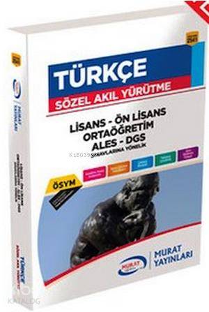 KPSS ALES DGS Türkçe Sözel Akıl Yürütme