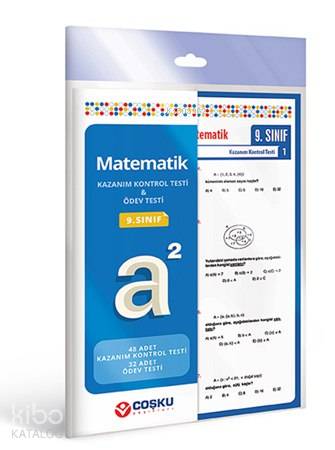 9. Sınıf Matematik; 48 Adet KKT & 32 Adet ÖT
