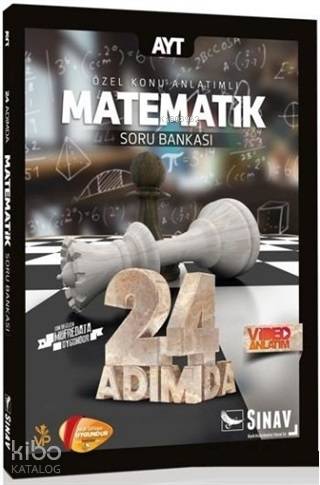 2019 AYT 24 Adımda Matematik Özel Konu Anlatımlı Soru Bankası | 2019 AYT 24 Adımda Matematik Özel Konu Anlatımlı Soru Bankası | Kolektif | Sınav Yayınları | 9786051237121 