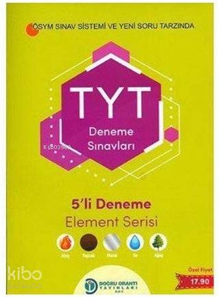 Doğru Orantı TYT 5 li Deneme Sınavları Element Serisi
