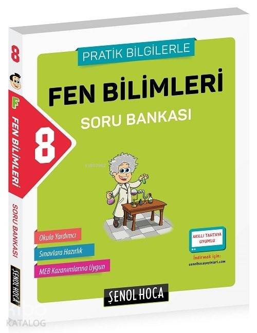 Şenol Hoca Yayınları 8. Sınıf LGS Fen Bilimleri Soru Bankası Şenol Hoca 
