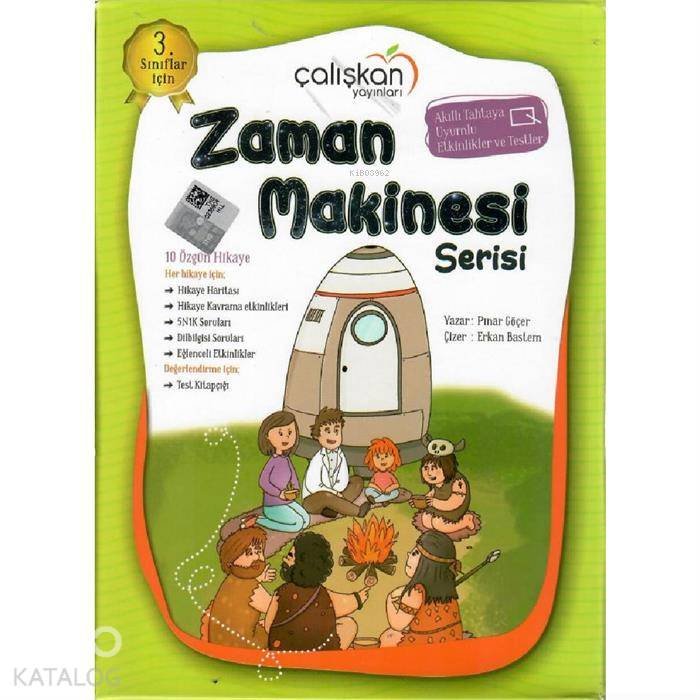 Çalışkan Zaman Makinesi ( 10 Kitap + etkinlik kitabı)