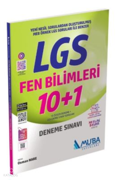 Muba - 8. Sınıf Lgs Fen Bilimleri 10+1 Deneme Sınavı