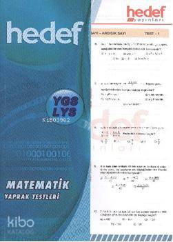 YGS - LYS Matematik Yaprak Testi