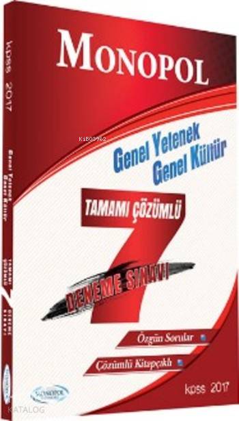 2017 KPSS Genel Yetenek Genel Kültür Tamamı Çözümlü 7 Deneme