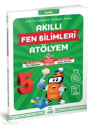 Arı Yayınları 5. Sınıf Fenito Akıllı Fen Bilimleri Atölyem Denemoji Deneme 2 Hediyeli Arı 