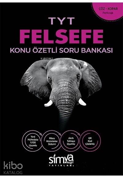 Simya Dergisi Yayınları TYT Felsefe Konu Özetli Soru Bankası Simya Dergisi 