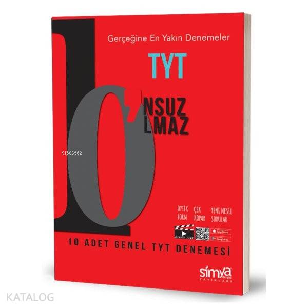 Simya Dergisi Yayınları TYT Onsuz Olmaz 10 lu Deneme Simya Dergisi 
