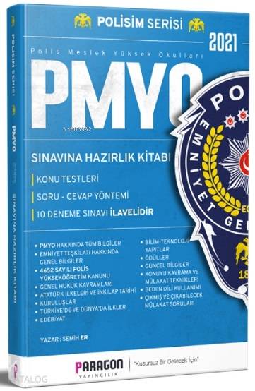2021 Paragon Yayıncılık PMYO Sınava Hazırlık ve Mülakat Kitabı - Polisim Serisi