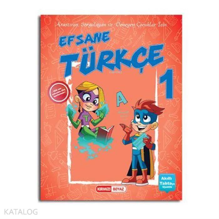 Kırmızı Beyaz - 1. Sınıf Efsane Türkçe