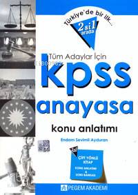 KPSS Anayasa - Konu Anlatımı + Soru Bankası (2 si 1 Arada) 2012