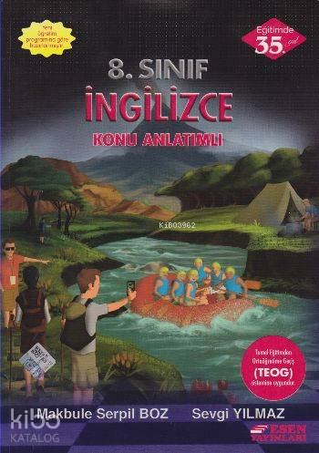 Esen Yayınları 8. Sınıf LGS İngilizce Konu Anlatımlı Esen 
