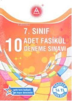7. Sınıf Deneme Sınavı; 10 Adet