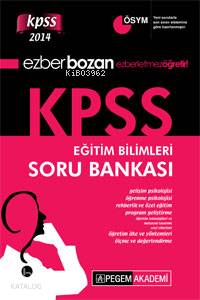 Ezberbozan KPSS Eğitim Bilimleri Soru Bankası 2014