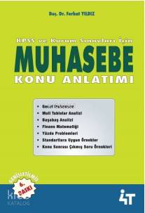  Muhasebe Konu Anlatımı | Ferhat Yıldız | 4T Yayınevi | 9786059139052 | 