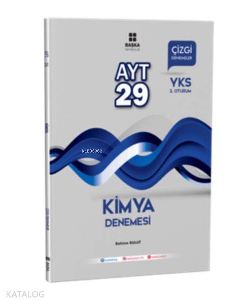 AYT Kimya 29 Çizgi Denemesi