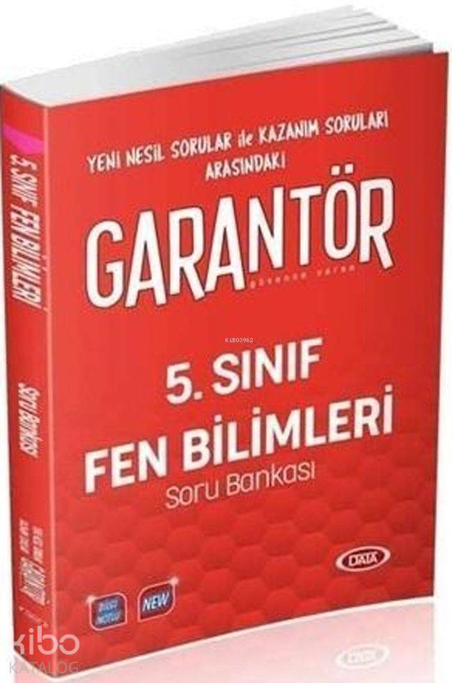 Data Yayınları 5. Sınıf Fen Bilimleri Garantör Soru Bankası Data 