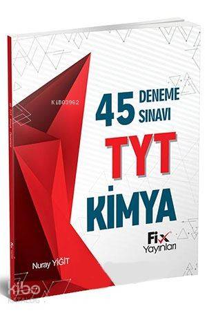 Fix Yayınları TYT Kimya 45 Deneme Sınavı Fix 