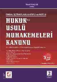  Hukuk Usulü Muhakemeleri Kanunu (2 Kitap) Emsal İçtihatlarla Atıflı ve Notlu | Nazif Kaçak | Seçkin Yayıncılık | 9789750206733 | 