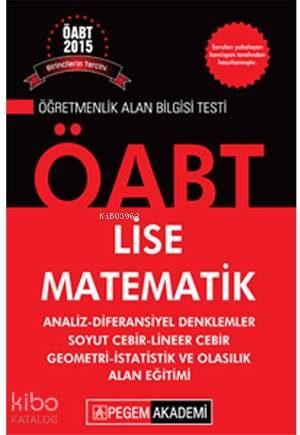 ÖABT Lise Matematik Öğretmenliği Konu Anlatımlı Modüler Set 2015