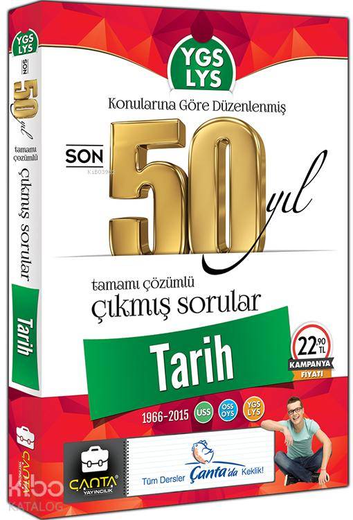YGS - LYS Son 50 Yıl Tarih Çözümlü Çıkmış Sorular