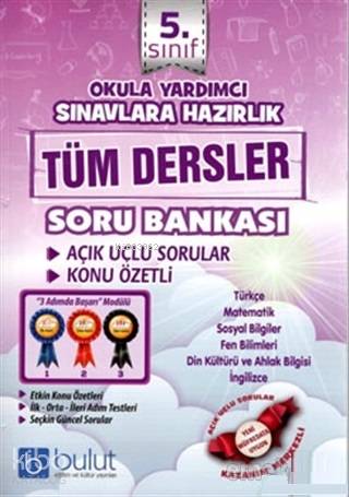  Bulut Yayınları 5 Sınıf Tüm Dersler Soru Bankası Bulut | Bulut Yayınları 5 Sınıf Tüm Dersler Soru Bankası Bulut | Kolektif | Bulut Eğitim ve Kültür Yayınları | 9789752461772 