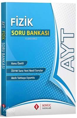 Sonuç Yayınları AYT Fizik Soru Bankası Sonuç 