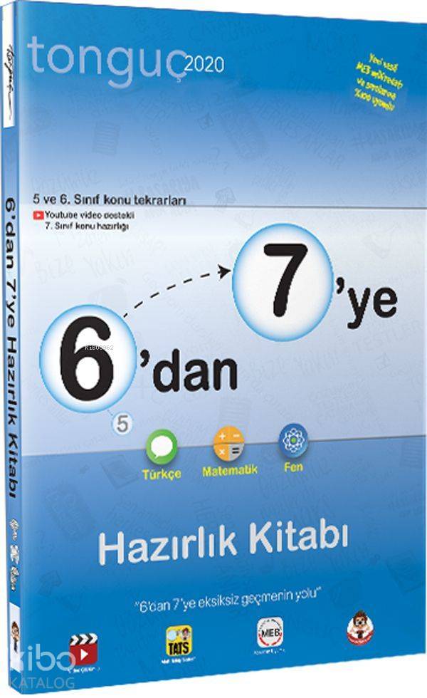 Tonguç Yayınları 6 dan 7 ye Hazırlık Kitabı Tonguç