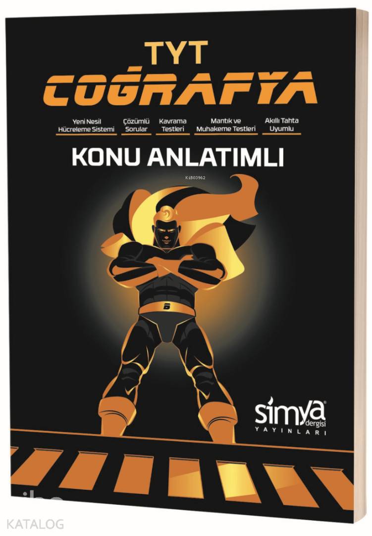Simya Dergisi Yayınları TYT Coğrafya Konu Anlatımlı Simya Dergisi 
