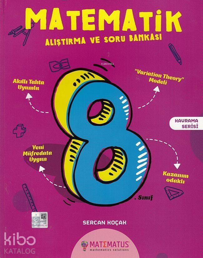 Matematus Yayınları 8. Sınıf LGS Matematik Alıştırma ve Soru Bankası Matematus