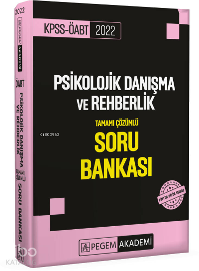 2022 KPSS ÖABT PDR Tamamı Çözümlü Soru Bankası