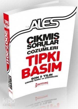 ALES Çıkmış Sorular ve Çözümleri Tıpkı Basım