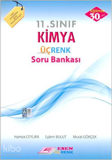  Esen Üçrenk Yayınları 11 Sınıf Kimya Soru Bankası Esen Üçrenk | Esen Üçrenk Yayınları 11 Sınıf Kimya Soru Bankası Esen Üçrenk | Hamza CeylanEylem BulutMurat Gökçek | Esen Üçrenk Yayınları (Hazırlık) | 9786055559755 