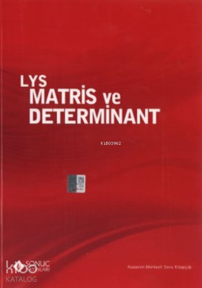 LYS Matris ve Determinant