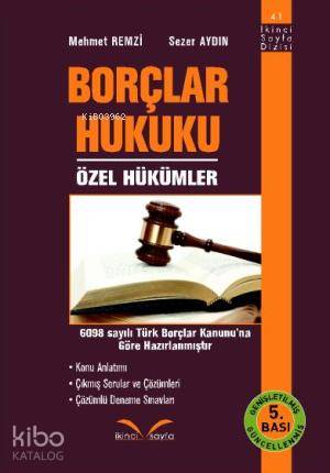 Borçlar Hukuku - Özel Hükümler