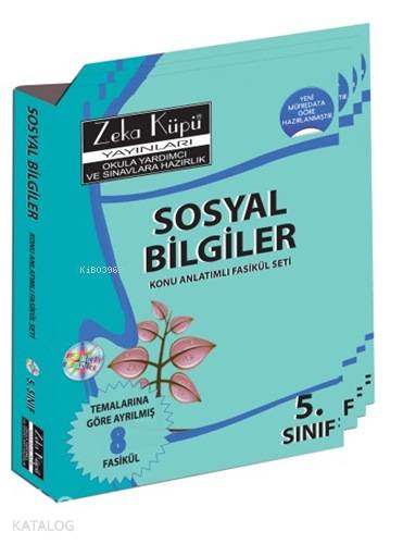 5. Sınıf Sosyal Konu Anlatımlı Soru Bankası; Temalarına Göre Ayrılmış 8 Fasikül