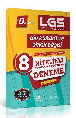8. Sınıf Fen Liseleri ve Nitelikli Okullar Sınavı İçin Din Kültürü ve Ahlak Bilgisi 8 Genel Deneme S
