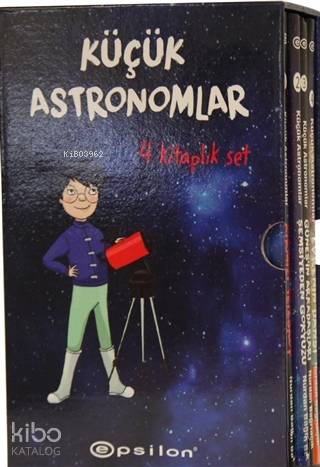  Küçük Astronomlar Serisi 4 Kitaplık Set | Küçük Astronomlar Serisi 4 Kitaplık Set | Nick Bruel | Epsilon Yayınevi | 9789990190007 