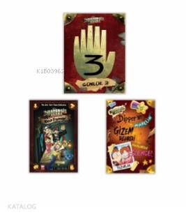  Disney – Esrarengiz Kasaba En Favori Kitaplar Seti 3 Kitap | Tulgan Köksal | Alex Hirsch | Beta Kids | 9780000521880 | 